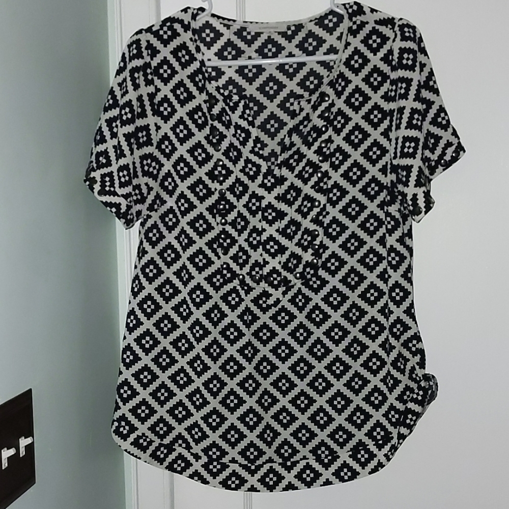 Patterned Blouse